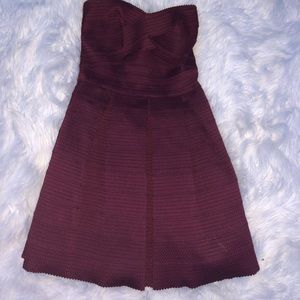 Express Strapless Dress